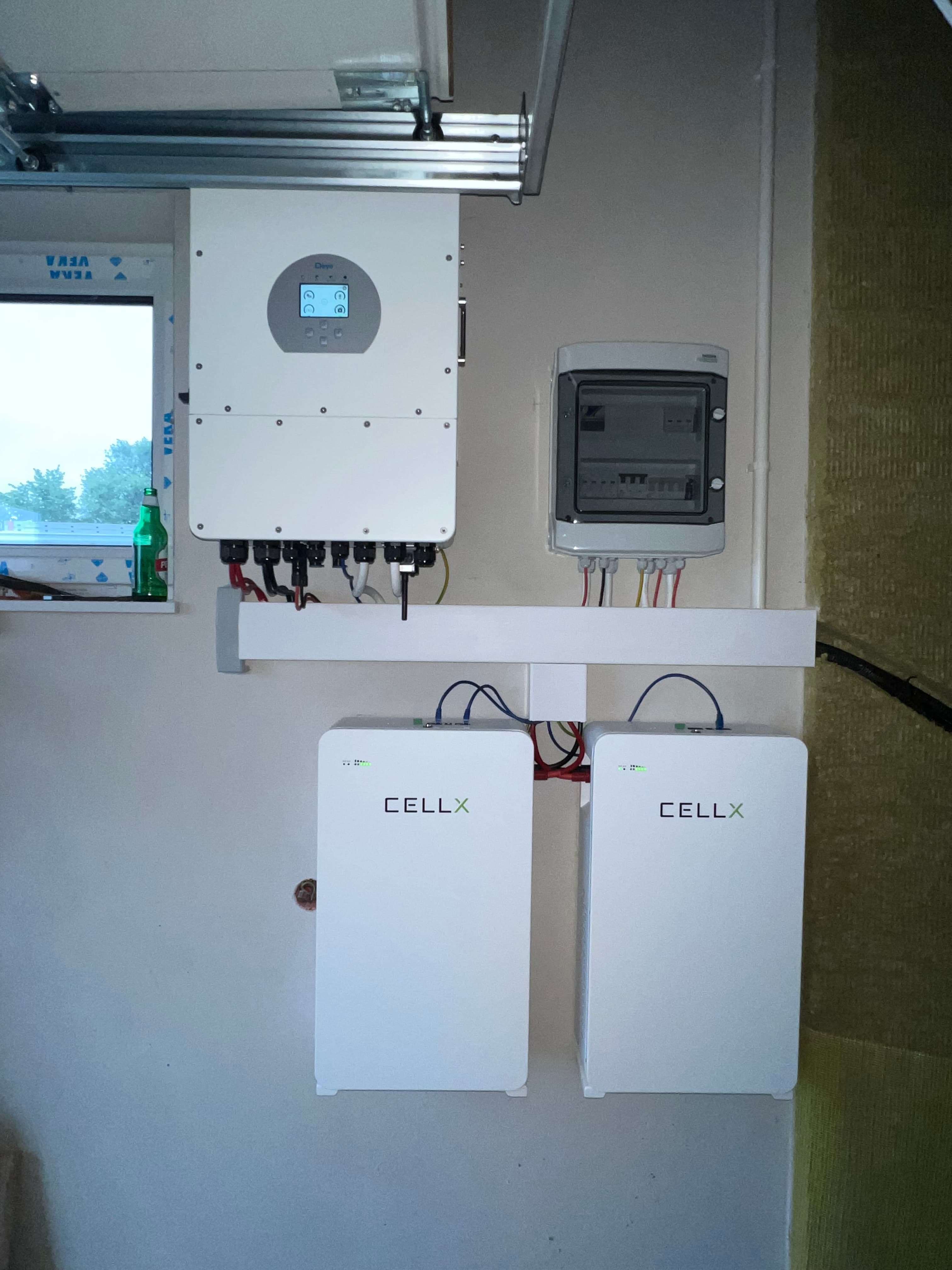 Realizacja – kompletna instalacja fotowoltaiczna z magazynem energii CellX