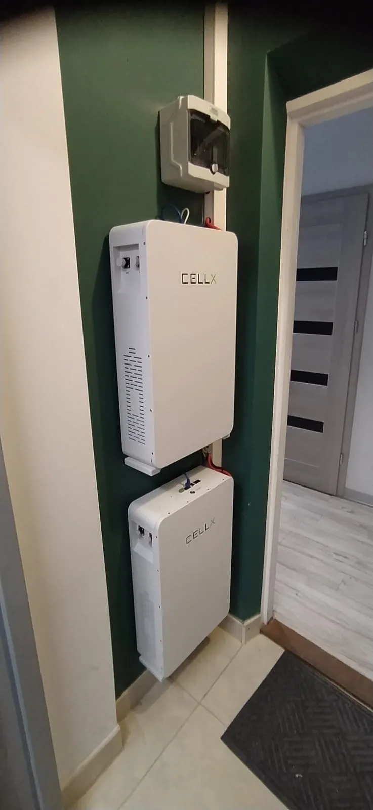Realizacja – CellX Home 15 w kotłowni, magazyn energii do fotowoltaiki