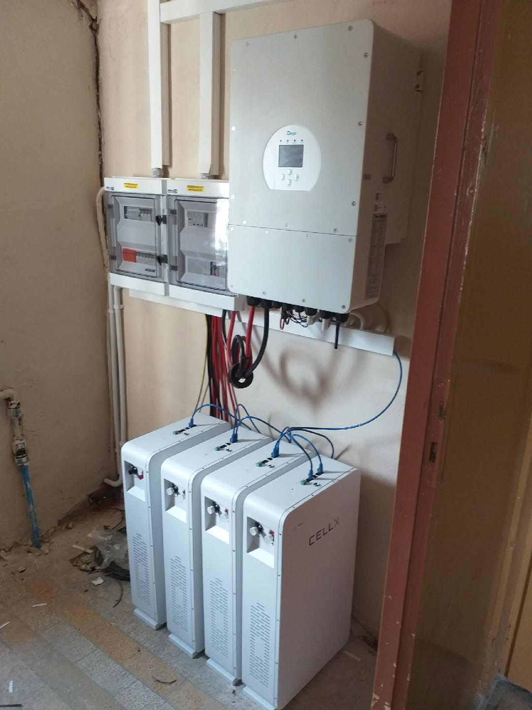 Realizacja – instalacja fotowoltaiczna z akumulatorem CellX LiFePO4